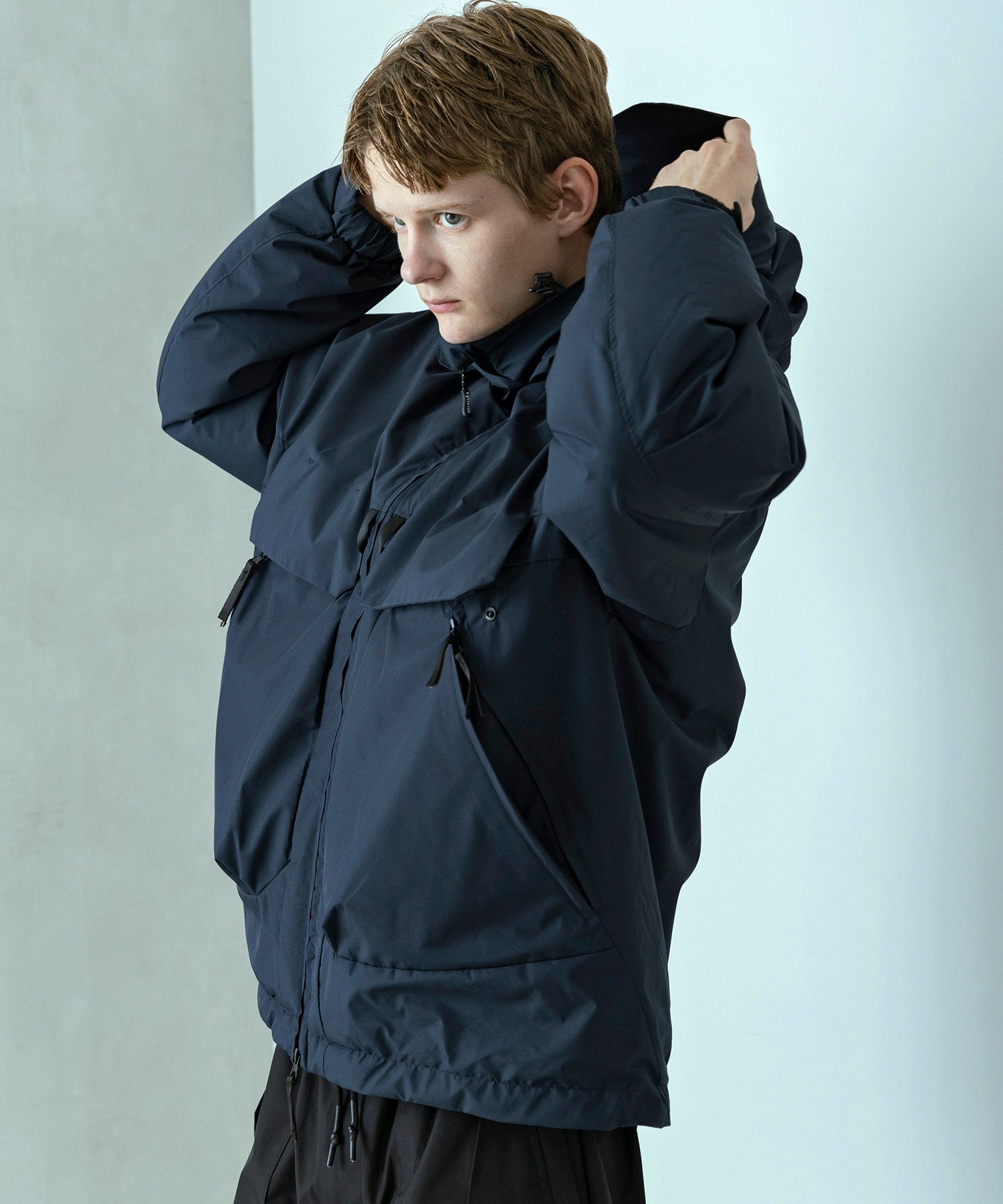 【MENS】FISHERMANS DOWN JACKET  フィッシャーマンズダウンジャケット / WINDSTOPPER(R) プロダクト by GORE TEX LABS / +phenix(プラスフェニックス)