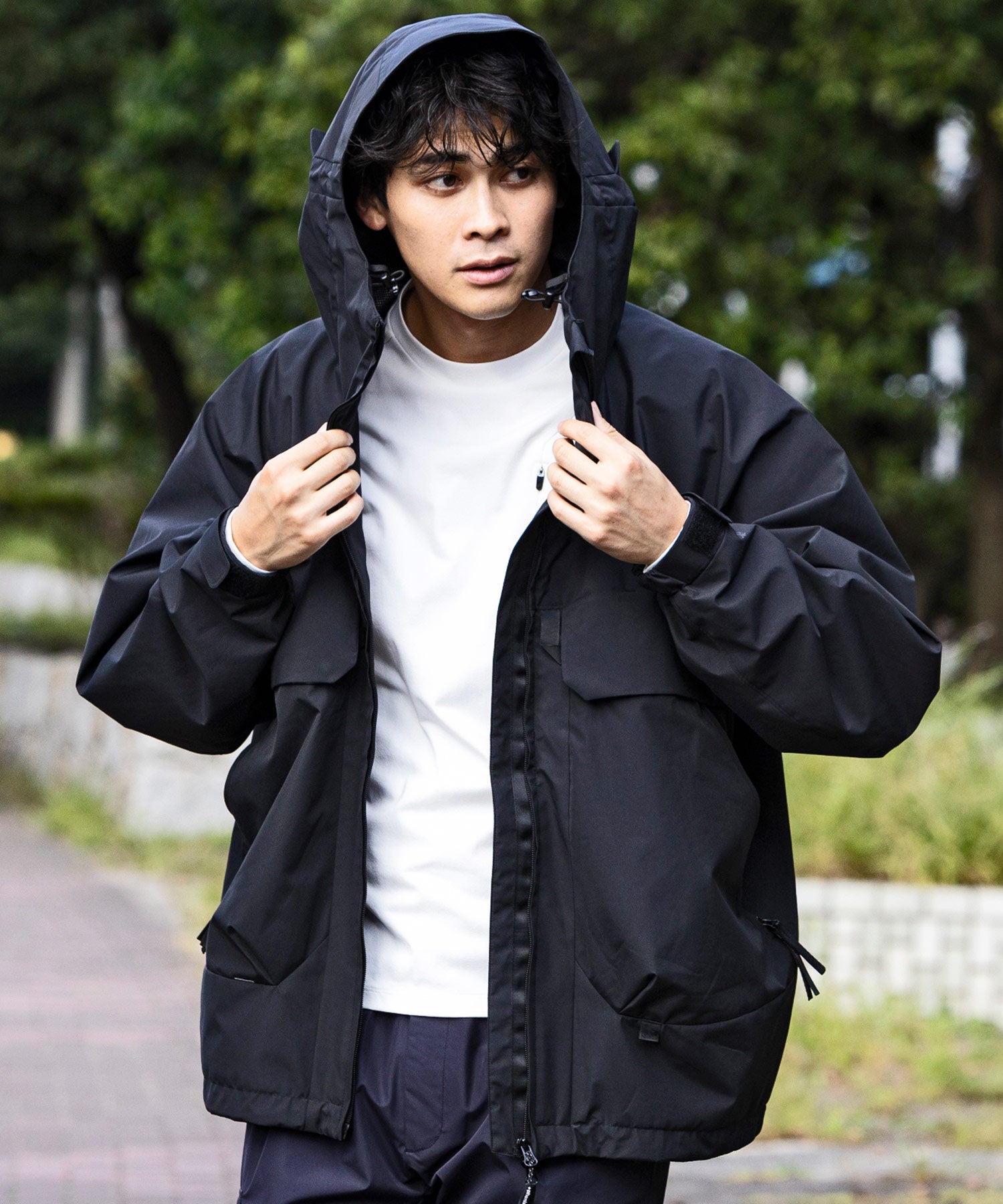 【MENS】FISHERMANS JACKET フィッシャーマンズジャケット / WINDSTOPPER(R) プロダクト by GORE TEX LABS / +phenix(プラスフェニックス)