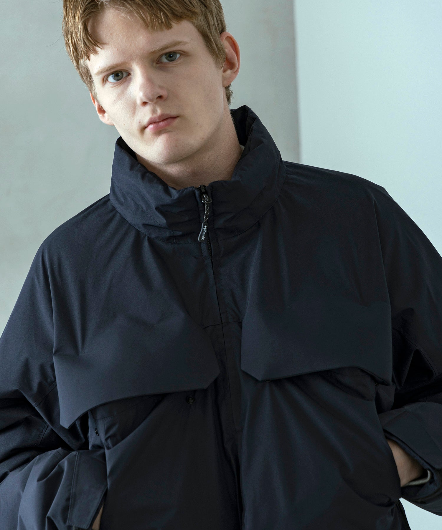 【MENS】INSULATION JACKET  インスレーションジャケット ウィンドストッパー / WINDSTOPPER(R) プロダクト by GORE TEX LABS / +phenix(プラスフェニックス)