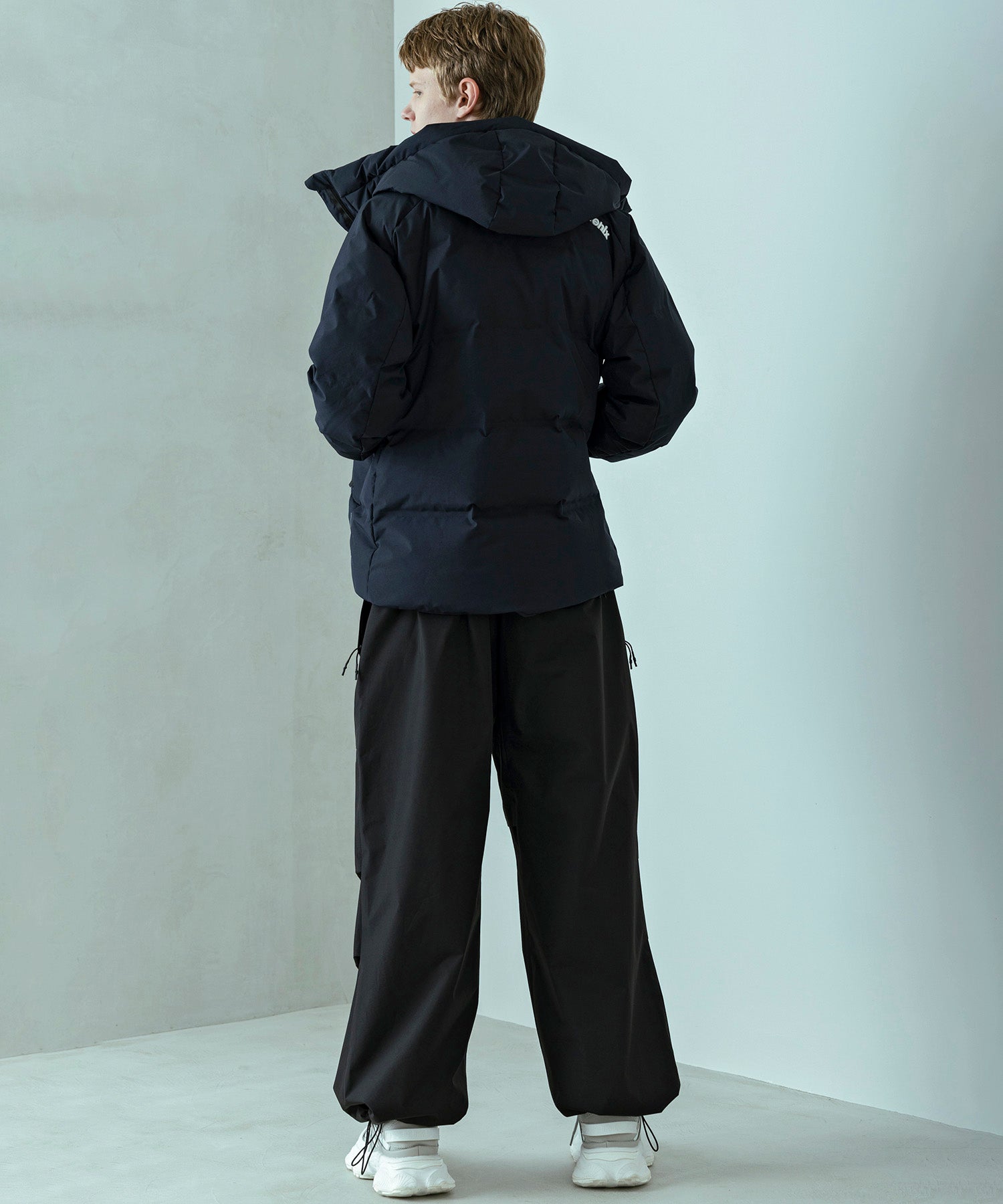 【MENS】FUSED QUILTING DOWN JACKET  フューズドキルティングダウンジャケット ウィンドストッパー / WINDSTOPPER(R) プロダクト by GORE TEX LABS / +phenix(プラスフェニックス)