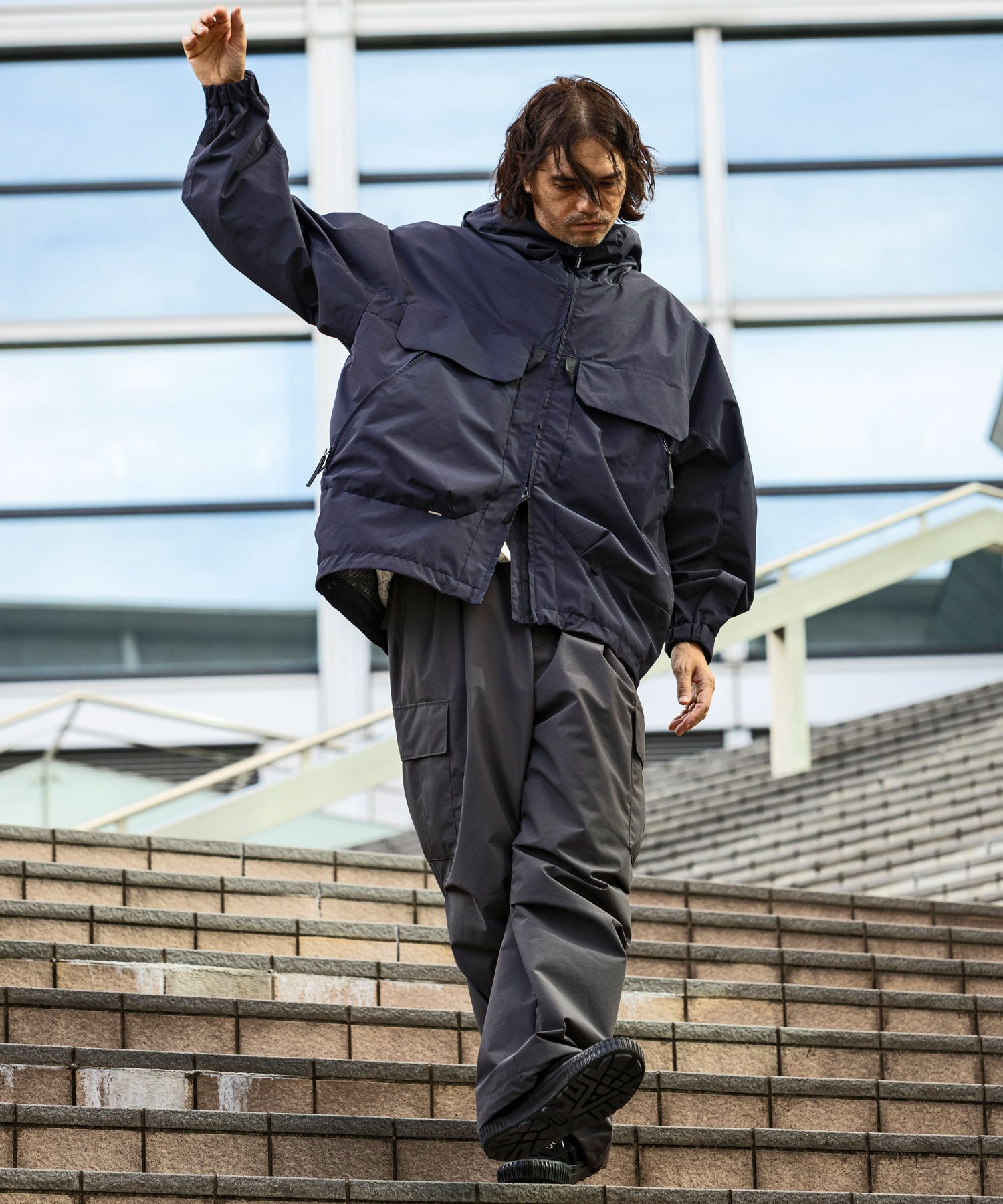 【MENS】FISHERMANS JACKET フィッシャーマンズジャケット / WINDSTOPPER(R) プロダクト by GORE TEX LABS / +phenix(プラスフェニックス)