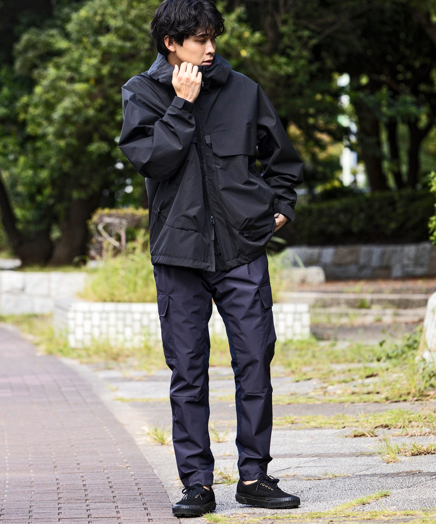 【MENS】FISHERMANS JACKET フィッシャーマンズジャケット / WINDSTOPPER(R) プロダクト by GORE TEX LABS / +phenix(プラスフェニックス)