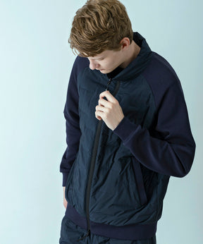 【MENS】HYBRID DOWN JACKET  ハイブリッドダウンジャケット / +phenix(プラスフェニックス)