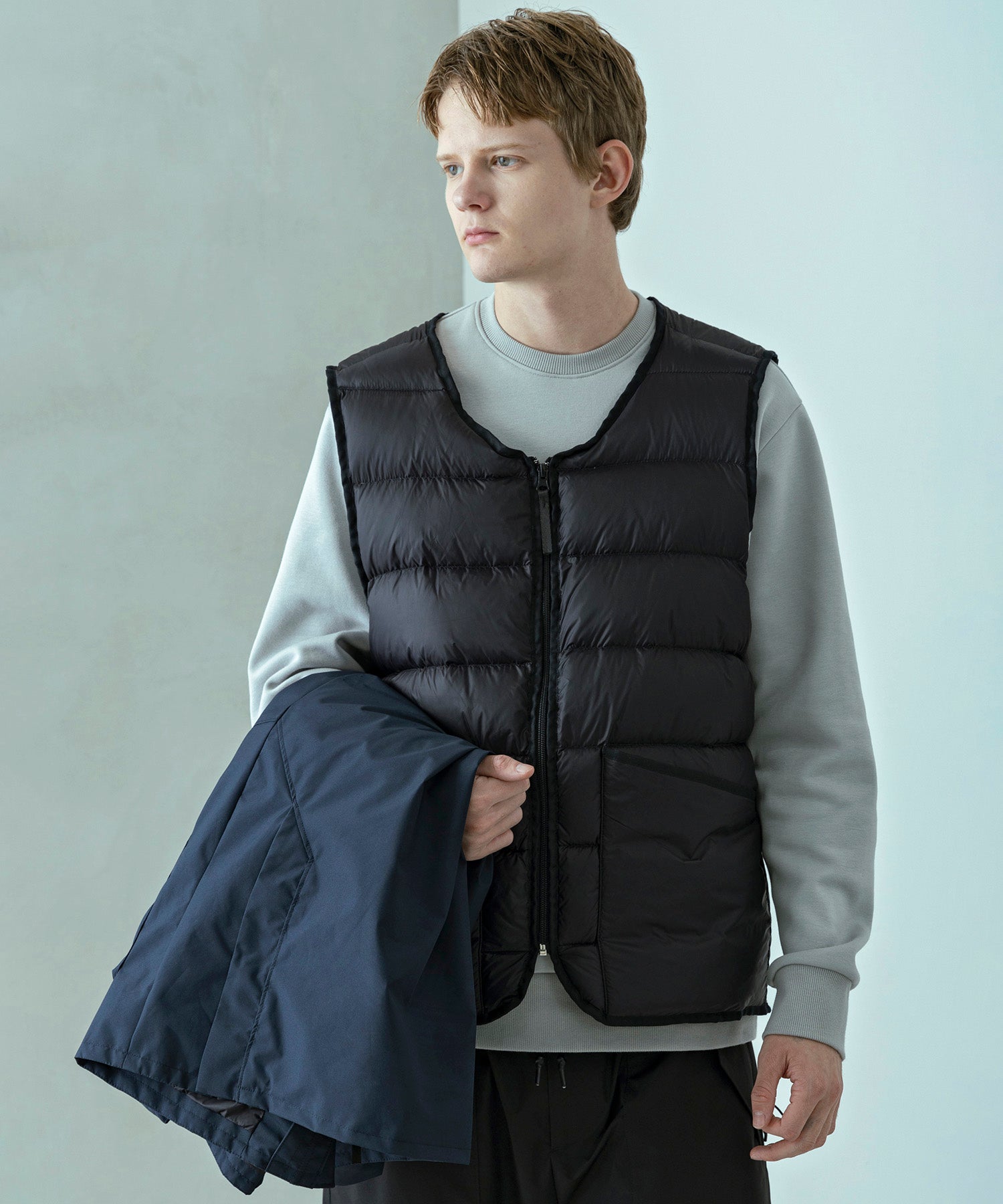 【MENS】FISHERMANS DOWN COAT フィッシャーマンズダウンコート / WINDSTOPPER(R) プロダクト by GORE TEX LABS / +phenix(プラスフェニックス)