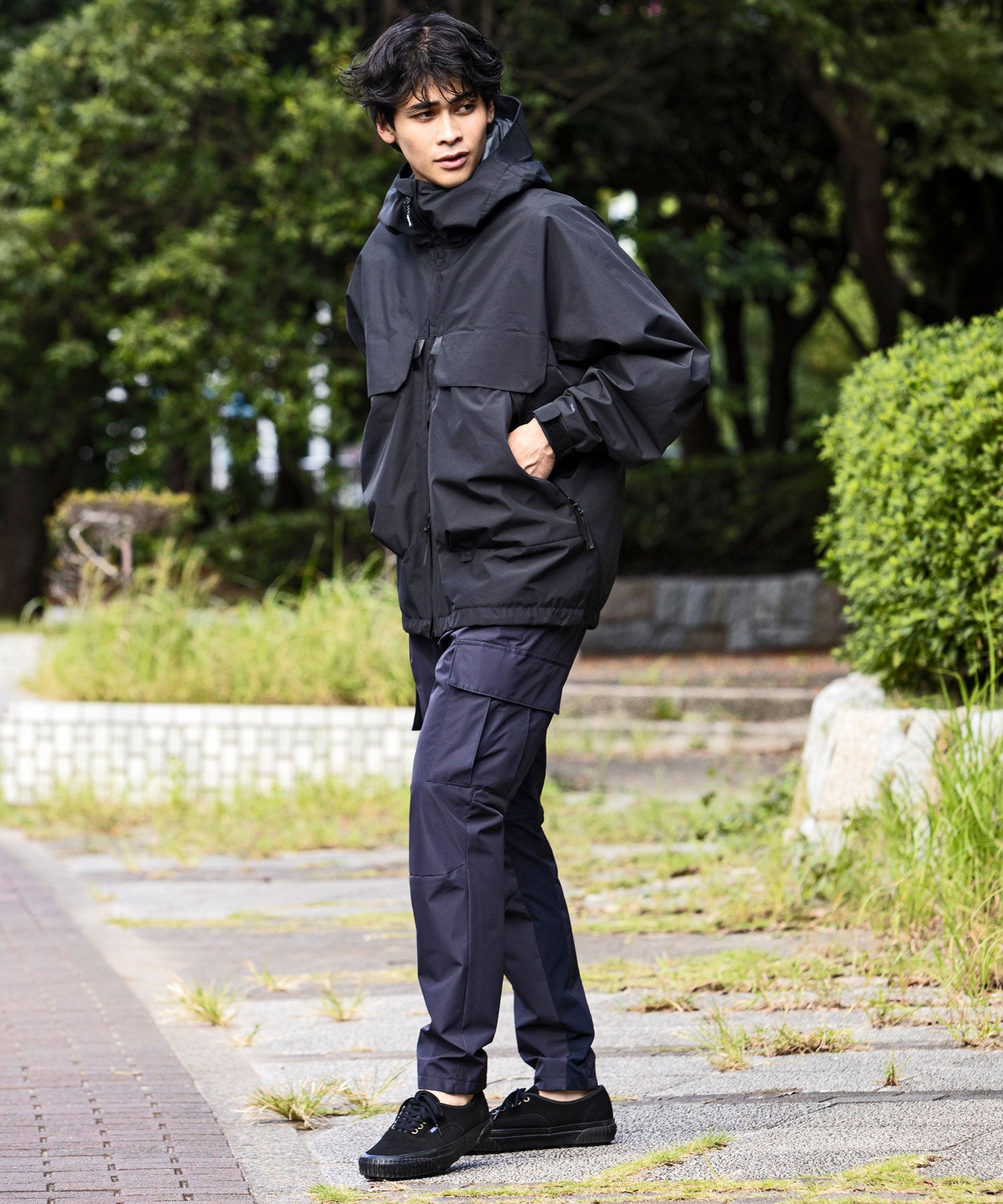 【MENS】FISHERMANS JACKET フィッシャーマンズジャケット / WINDSTOPPER(R) プロダクト by GORE TEX LABS / +phenix(プラスフェニックス)