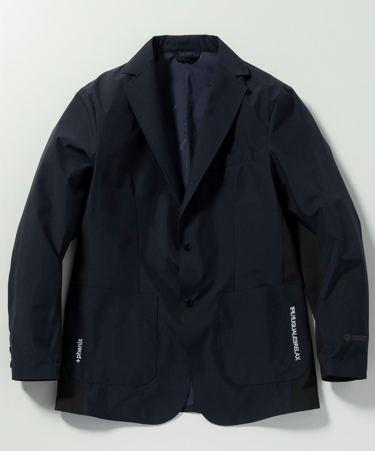 【MENS】GTX JACKET リラックスジャケット / WINDSTOPPER(R) プロダクト by GORE-TEX LABS /ウィンドストッパー/ゴアテックス/1PIU1UGUALE3 RELAX × +phenix(ウノピゥウノウグァーレトレ リラックス)