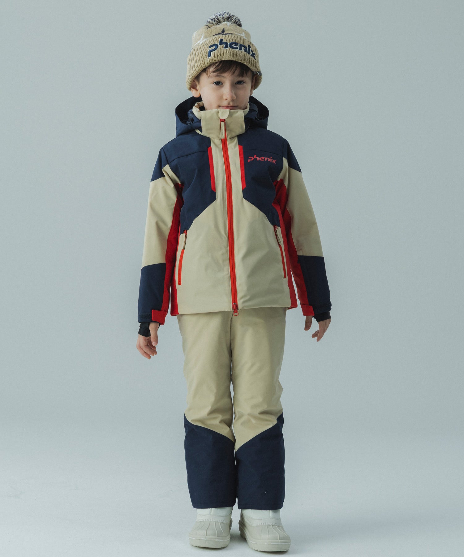 【KIDS/JUNIOR】Snow Rush Jr Two-Piece / スノーラッシュジュニアツーピース / phenix スキーウェア 26AW