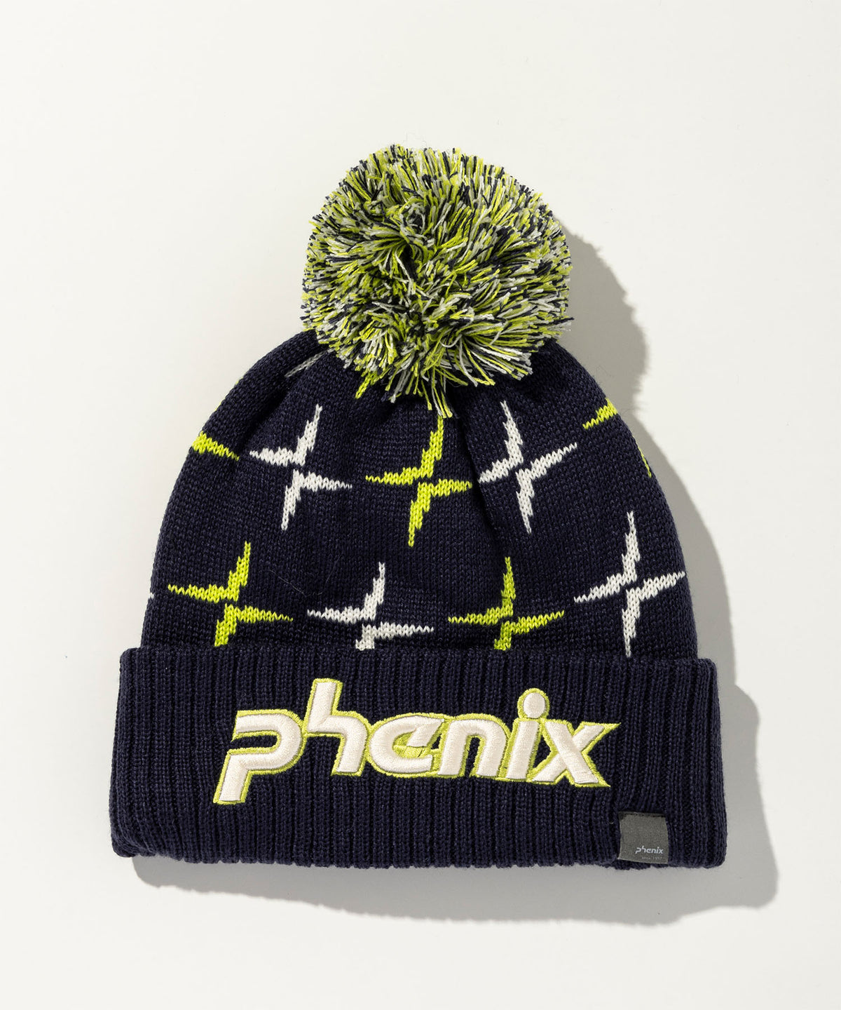 【KIDS/JUNIOR】Cross Pattern Knit Cap / クロスパターンニットキャップ / phenix スキーウェア 26AW