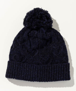【KIDS/JUNIOR】Heart Pattern Knit Cap / ハートパターンニットキャップ / phenix スキーウェア 26AW