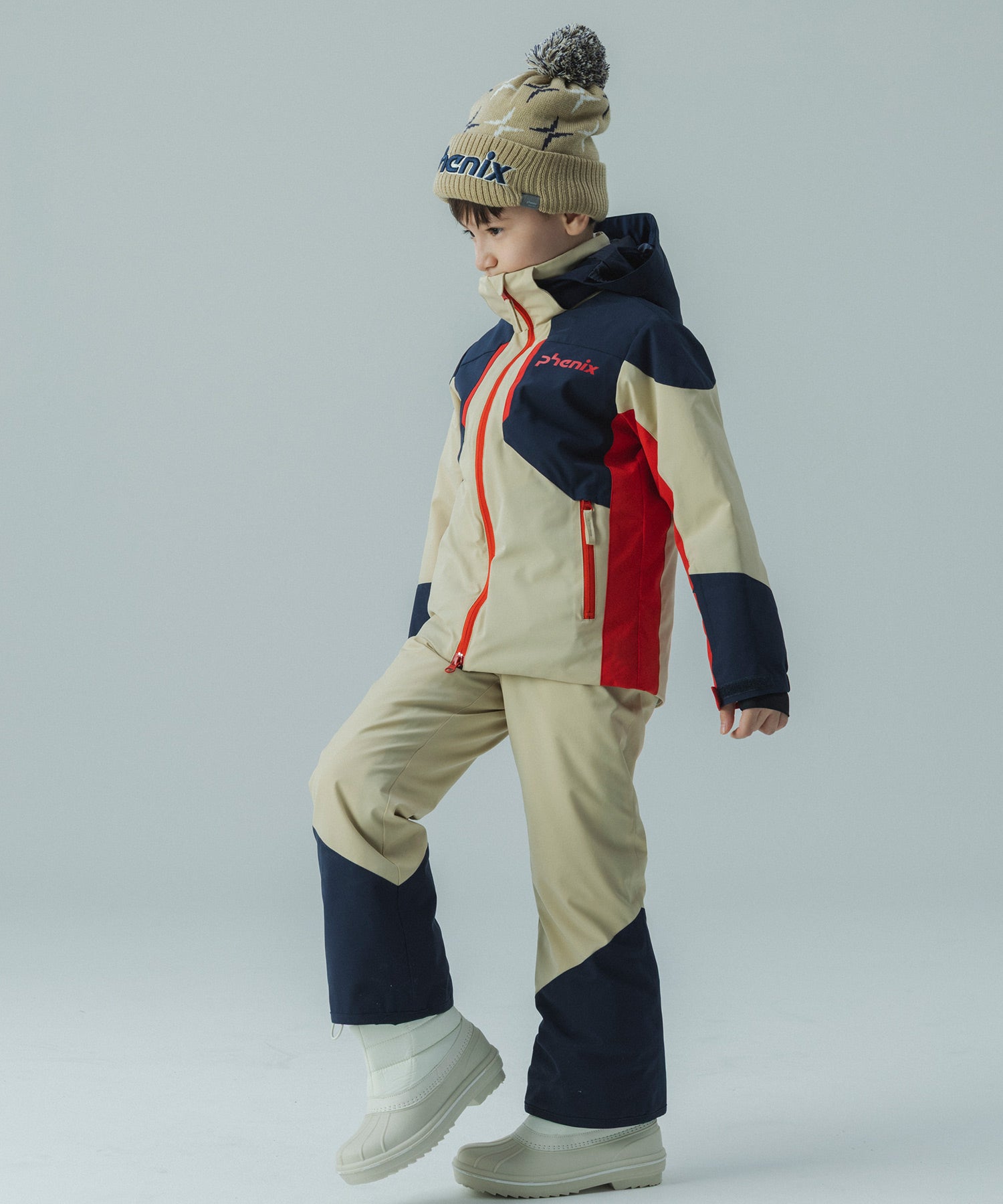 【KIDS/JUNIOR】Snow Rush Jr Two-Piece / スノーラッシュジュニアツーピース / phenix スキーウェア 26AW