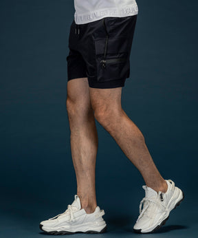 【MENS】GTX SHORTS ショーツ / WINDSTOPPER(R) プロダクト by GORE-TEX LABS /ウィンドストッパー/ゴアテックス/1PIU1UGUALE3 RELAX × +phenix(ウノピゥウノウグァーレトレ リラックス)