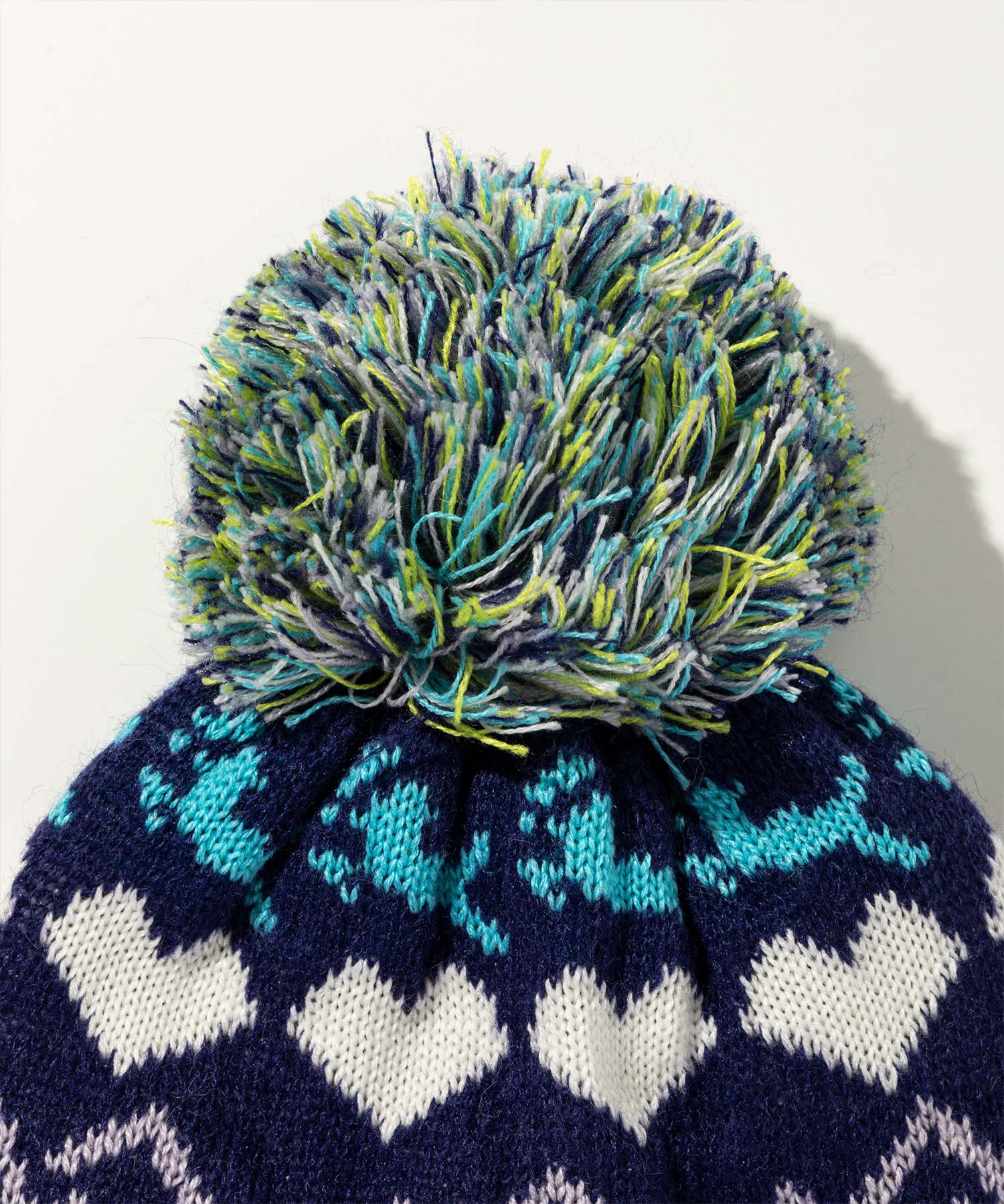 【KIDS/JUNIOR】Snow Pattern Knit Cap / スノーパターンニットキャップ / phenix スキーウェア 26AW