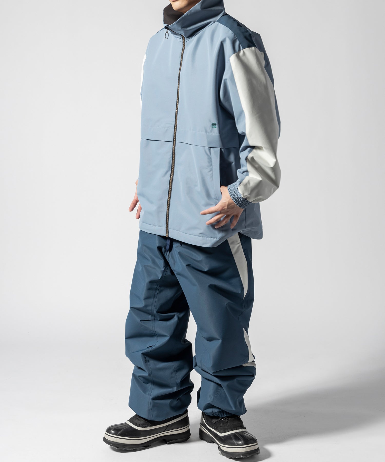 【10月中旬お届け予約商品】【MENS】SIDE LINE SNOW PANTS サイドライン スノーパンツ /inhabitant(インハビタント)