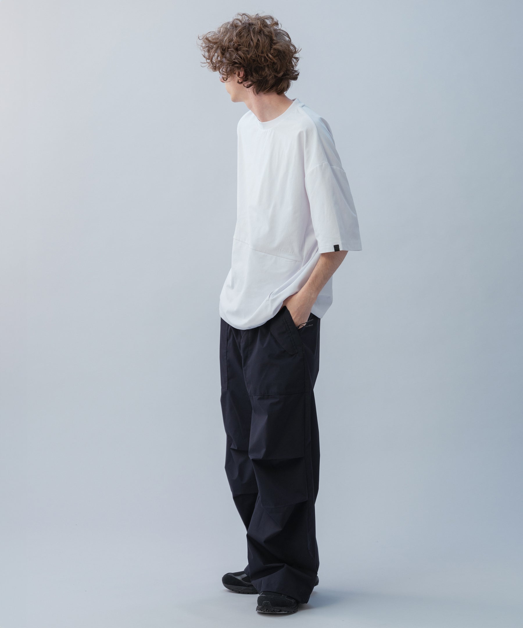 DRAWSTRING SHORT SLEEVE TEE / ドローストリング ショートスリーブ Tシャツ