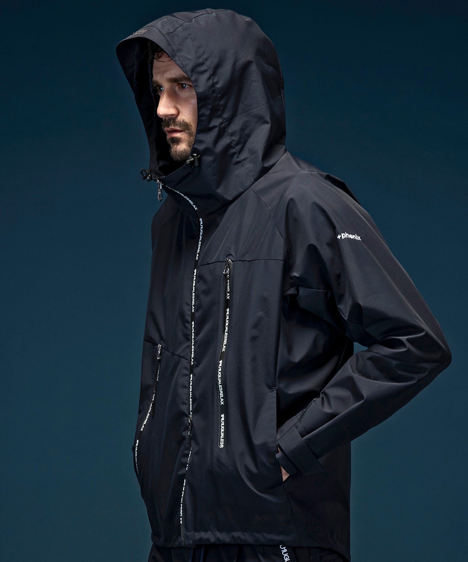 【10月中旬お届け】【MENS】GTX MOUNTAIN PARKA マウンテンパーカー / WINDSTOPPER(R) プロダクト by GORE-TEX LABS /ウィンドストッパー/ゴアテックス/1PIU1UGUALE3 RELAX × +phenix(ウノピゥウノウグァーレトレ リラックス)