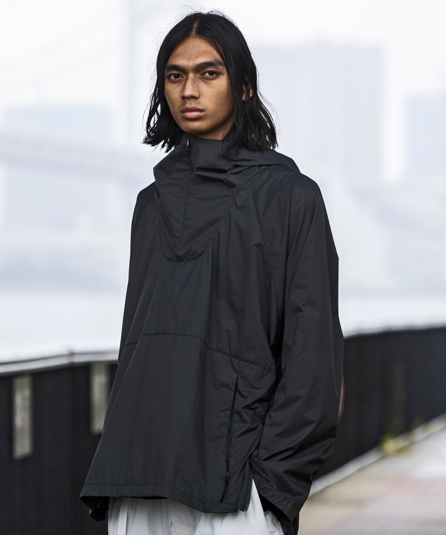 【MENS】Side Full Zip Anorac Parka PTX アノラック ジャケット 耐水 撥水 メンズアノラック テックウェア / PERTEX EQUILIBRIUM / アルクフェニックス