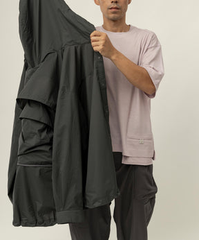 【MENS】Convoy Shirt Jacket PTX コンボイシャツ 変形シャツ メンズシャツ 耐水 撥水 ショルダーバッグ テックウェア / PERTEX EQUILIBRIUM / アルクフェニックス