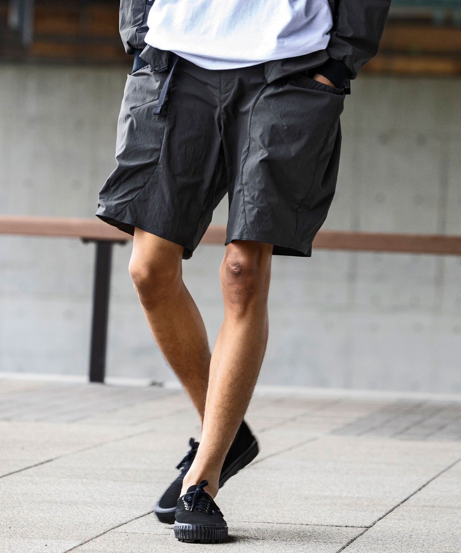 【MENS】Zak Shorts KAR ザックショートパンツ ザックポケット 大容量ポケット ショートパンツ メンズパンツ ショーツ / karu-stretch taffeta II / アルクフェニックス