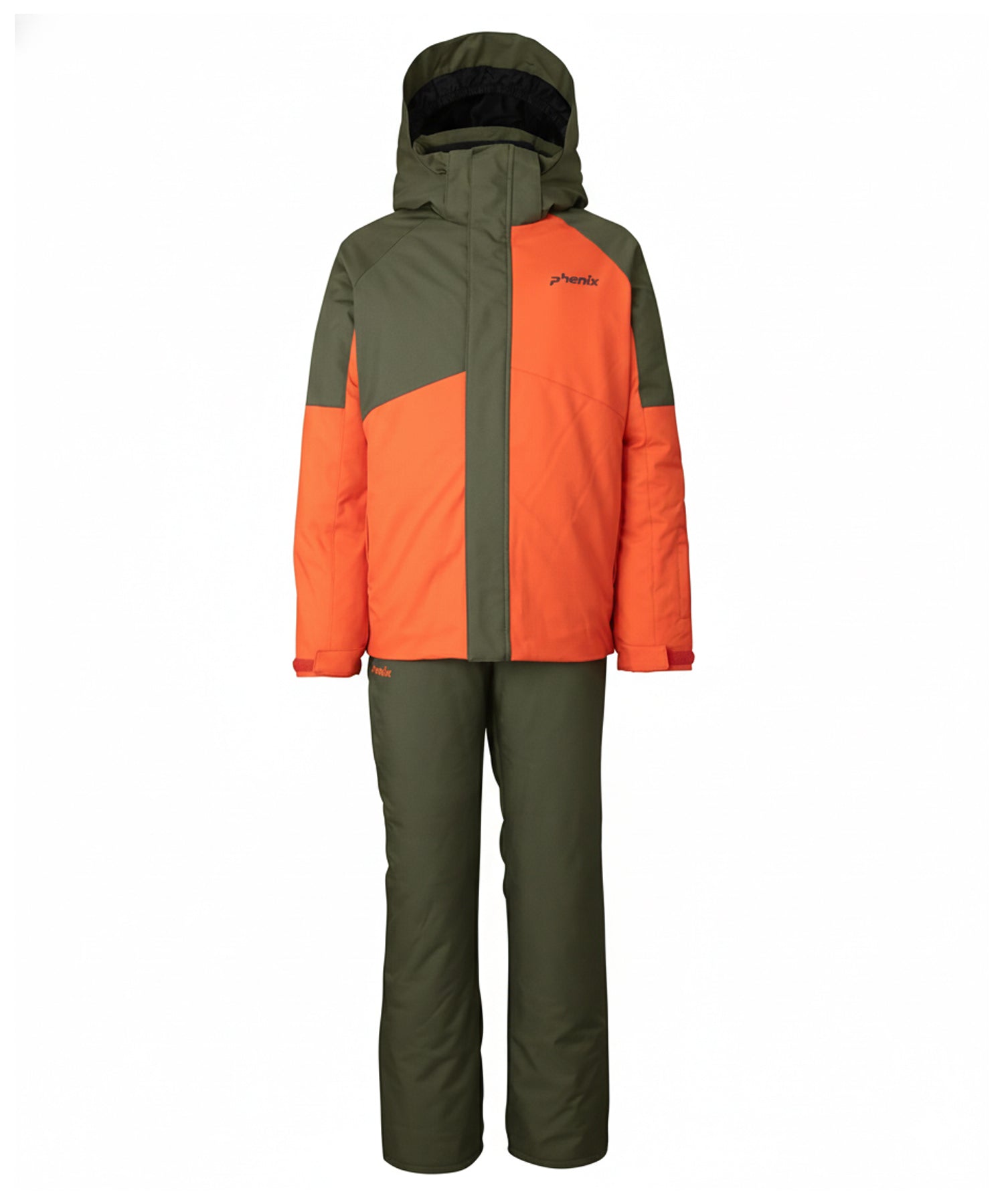 【KIDS/JUNIOR】Asymmetrical Bicolor Two-piece アシンメトリカルバイカラーツーピース /phenixスキーウェア 25AW