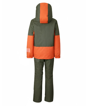 【KIDS/JUNIOR】Asymmetrical Bicolor Two-piece アシンメトリカルバイカラーツーピース /phenixスキーウェア 25AW