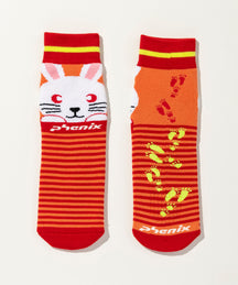 【KIDS/JUNIOR】Character Tube Ski Socks / キャラクターチューブスキーソックス / phenix スキーウェア 26AW