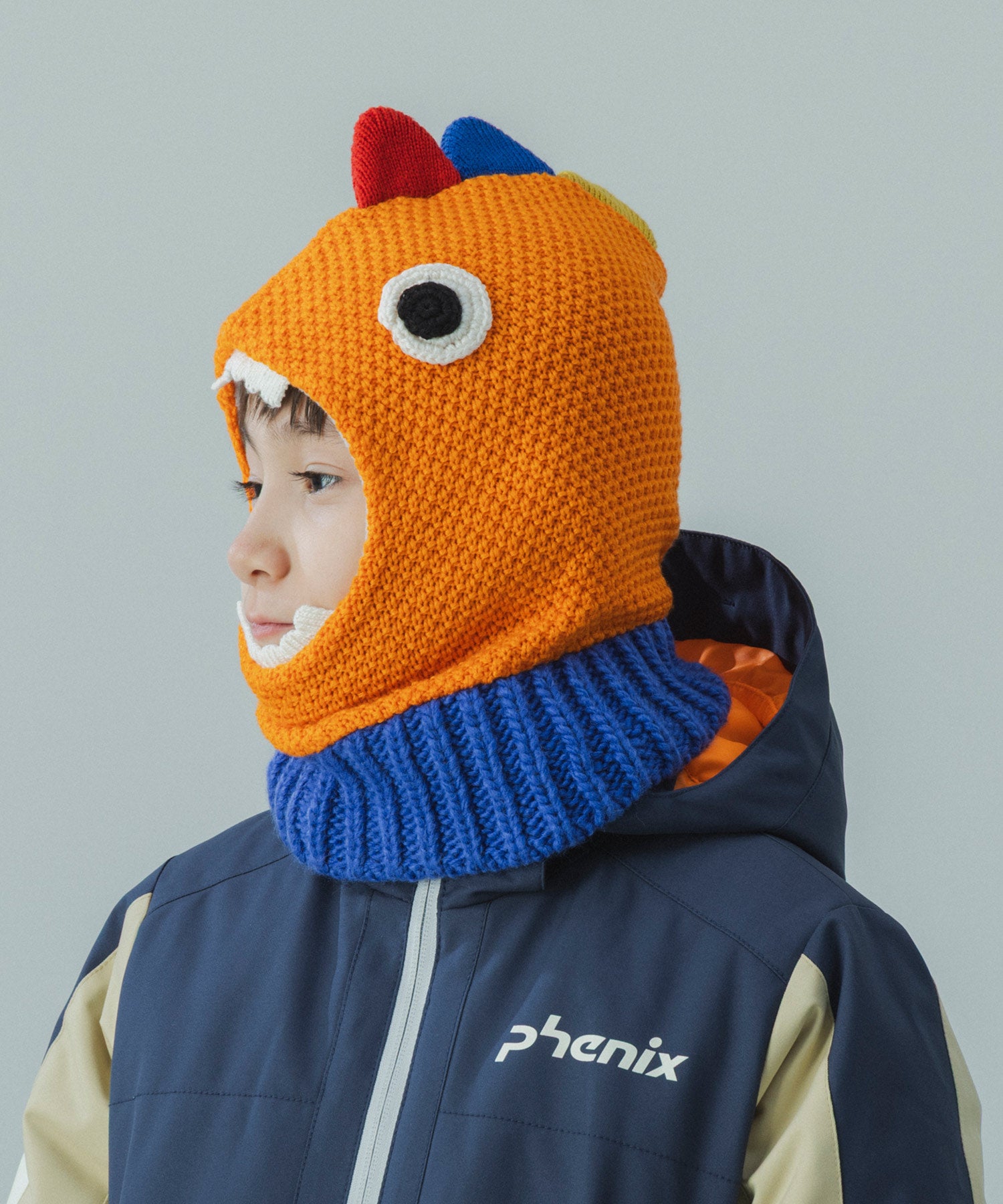 【KIDS/JUNIOR】Dinosaur Knit Cap / ダイナソーニットキャップ / phenix スキーウェア 26AW