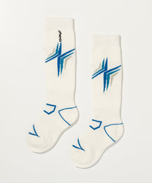 【KIDS/JUNIOR】Cross Motif Ski Socks / クロスモチーフスキーソックス / phenix スキーウェア 26AW