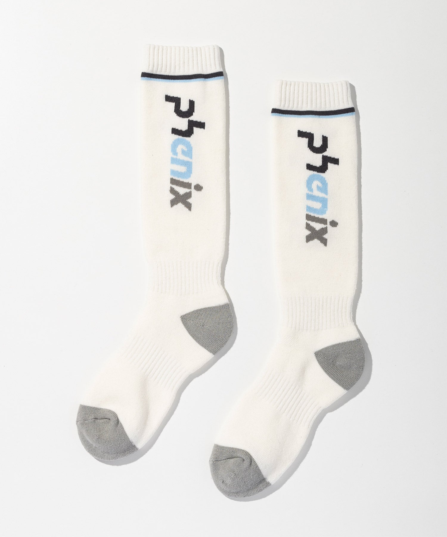【WOMENS】Color Block Logo Ski Socks / カラーブロックロゴスキーソックス / phenix スキーウェア 26AW