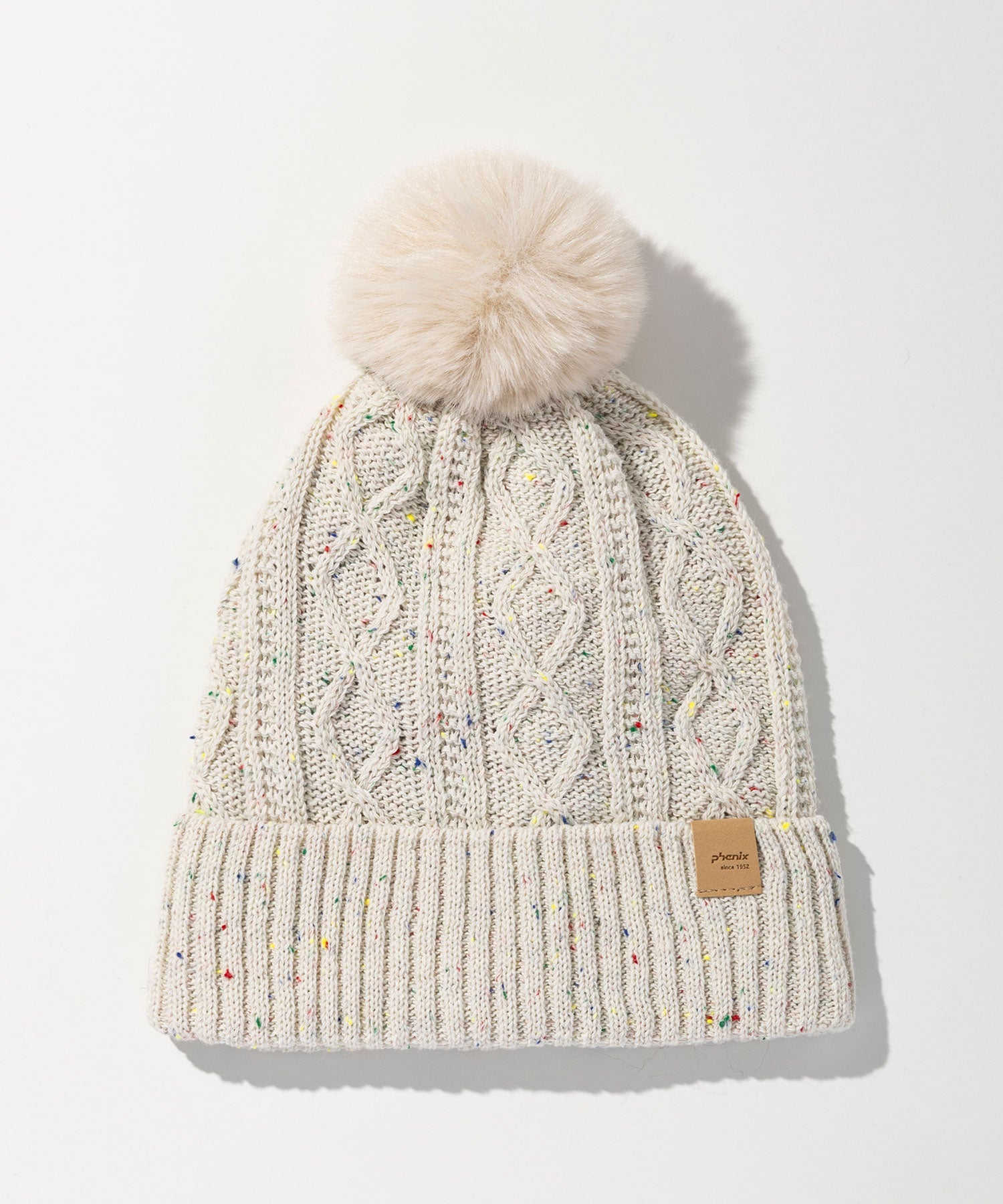 【WOMENS】Mix Nep Knit Cap / ミックスネップニットキャップ / phenix スキーウェア 26AW