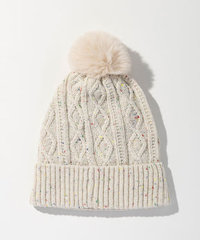 【WOMENS】Mix Nep Knit Cap / ミックスネップニットキャップ / phenix スキーウェア 26AW