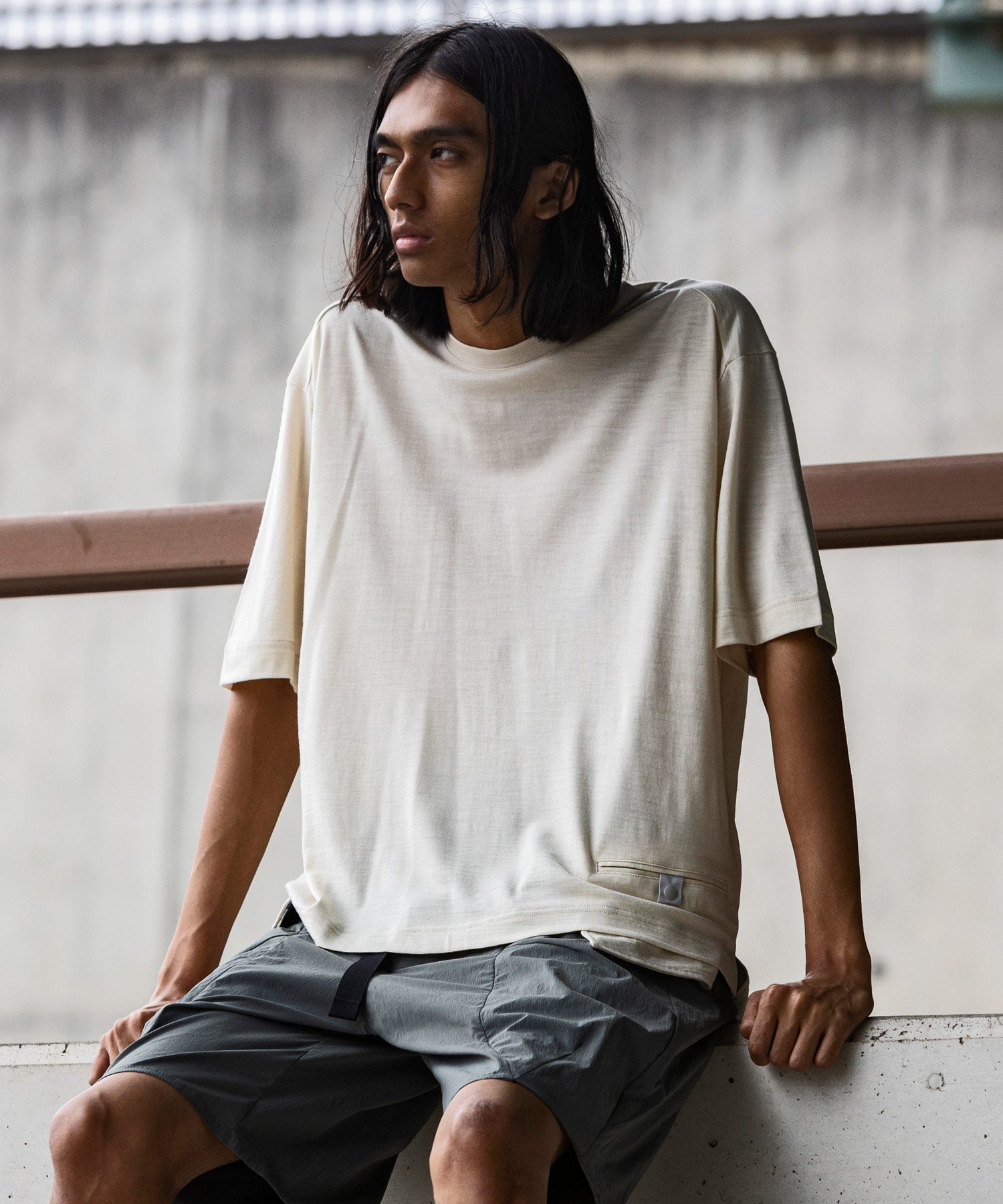 【MENS】Wool Blend T-shirts WOL ウールジャージー素材 断熱 防臭 ドライ Tシャツ ウールブレンド / 100% Wool Jersey / アルクフェニックス