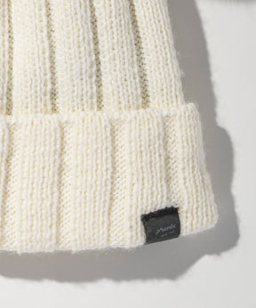 【WOMENS】Low Gauge Double Pompom Knit Cap / ローゲージダブルポンポンニットキャップ / phenix スキーウェア 26AW