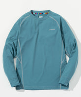 【WOMENS】CREW NECK LONG SLEEVE T-SHIRTS クルーネック長袖Tシャツ / 速乾 ストレッチ 快適 抗菌 防臭 /phenix outdoor(フェニックスアウトドア)
