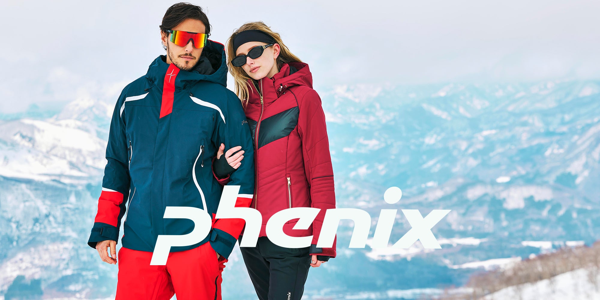 ⭐️美品⭐️phoenix⭐️フェニックス⭐️スキーウェア⭐️赤✖️ネイビー⭐️上下⭐️120⭐️ 公式】phenix(フェニックス) ｜ phenix Online Store