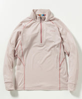 Women's Half Zip Long Sleeve T-Shirt / Quick-drying, Stretchy, Comfortable, Antibacterial, and Odor-Resistant / phenix outdoor 