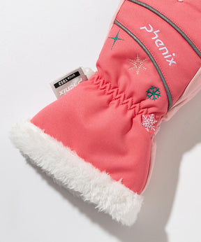 【KIDS/JUNIOR】Gradient Snow Pattern Gloves   グラディエントスノーパターングローブ /phenixスキーウェア 25AW
