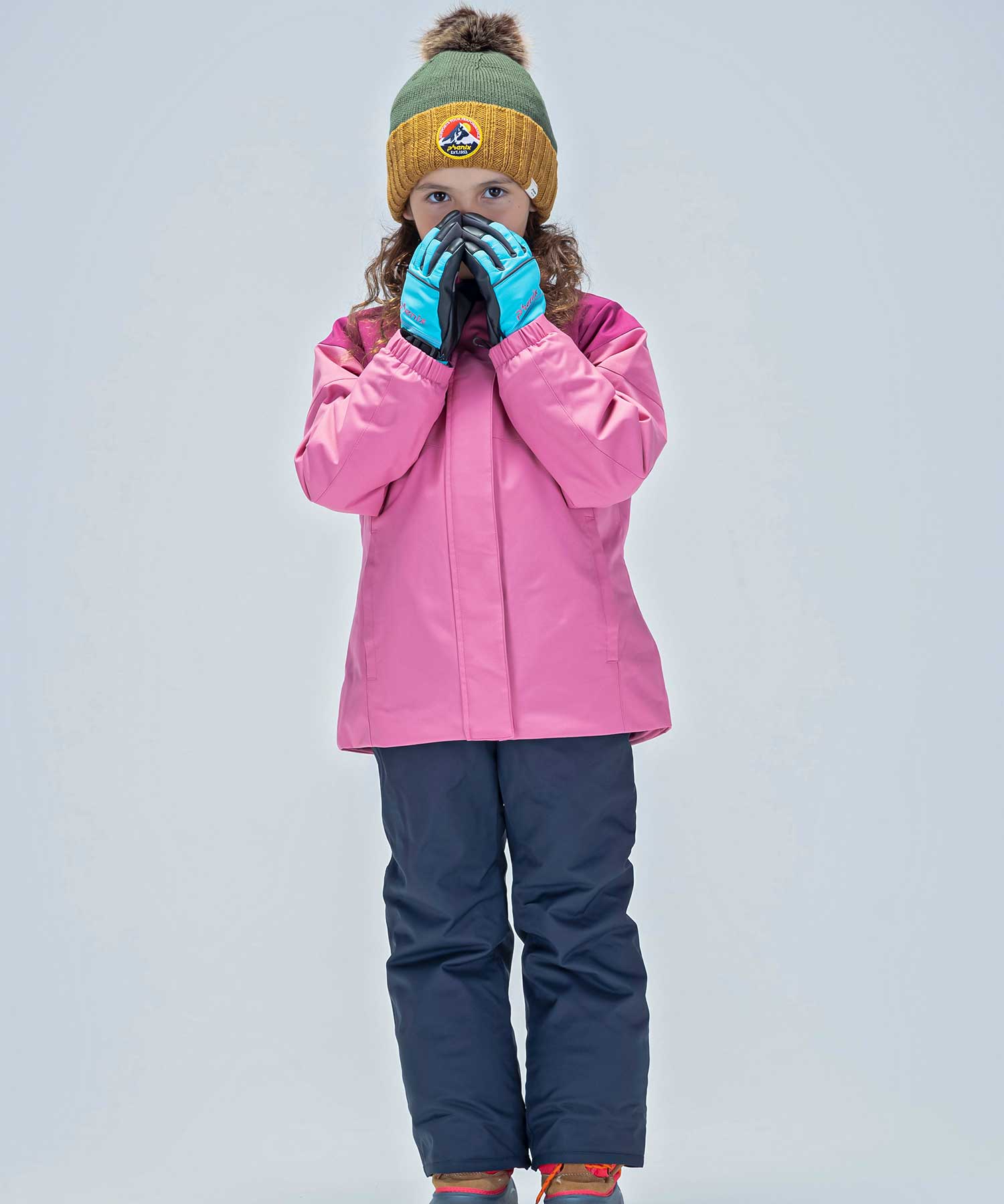 【KIDS/JUNIOR】子供用スキーウェア アウター上下セット ツーピース Ice Tiara Junior Two-piece / Jr /phenixスキーウェア23AW新作