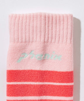 【KIDS/JUNIOR】Tonal Gradation Border Ski Socks  トーナルグラデーションボーダースキーソックス /phenixスキーウェア 25AW