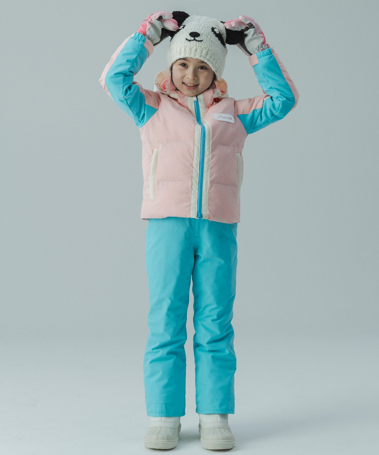 【KIDS/JUNIOR】Frosty Hop Jr Two-Piece / フロスティホップジュニアツーピース / phenix スキーウェア 26AW