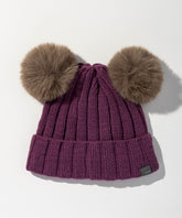 【WOMENS】Low Gauge Double Pompom Knit Cap / ローゲージダブルポンポンニットキャップ / phenix スキーウェア 26AW