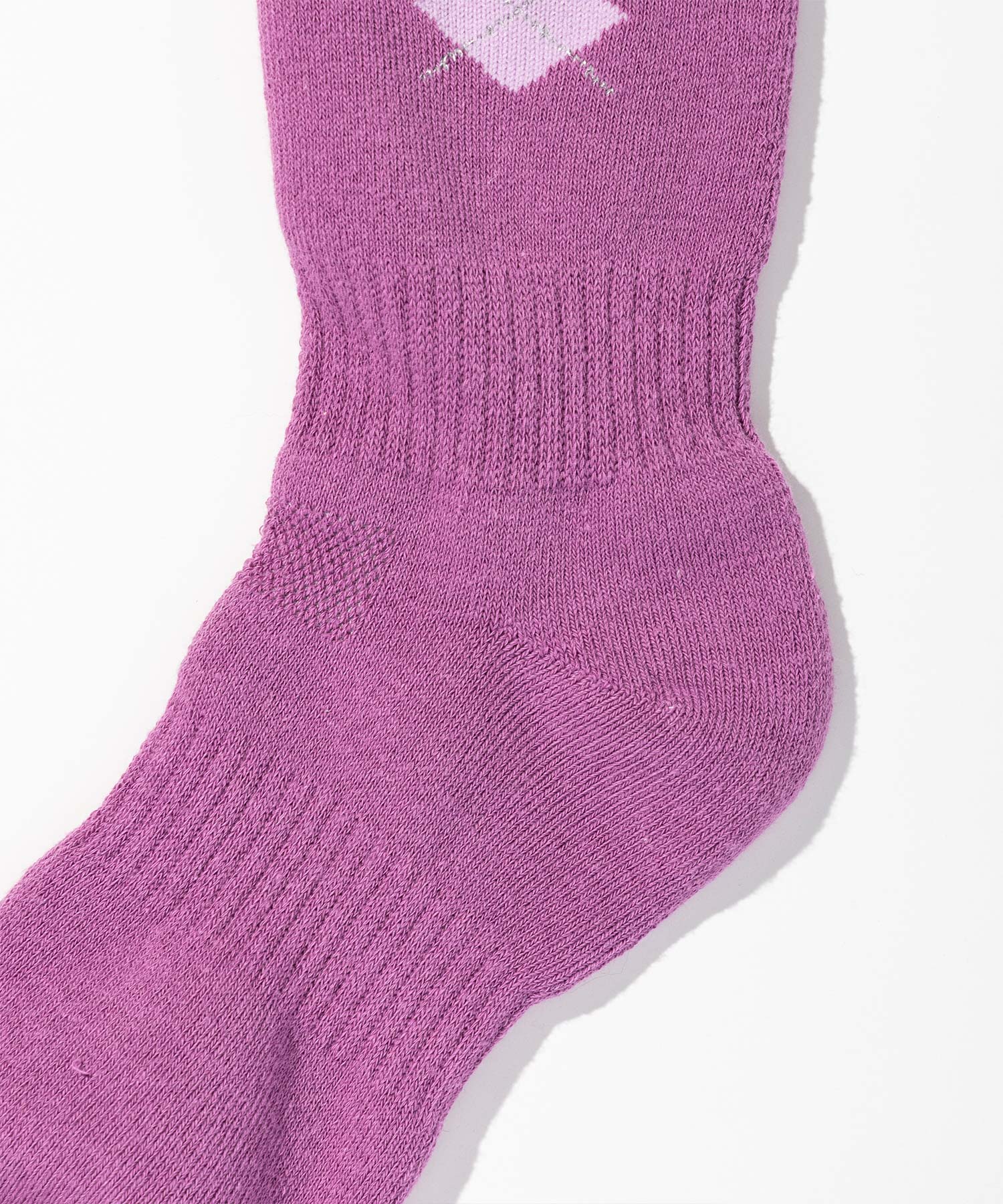 【WOMENS】Argyle Motif Ski Socks / アーガイルモチーフスキーソックス / phenix スキーウェア 26AW
