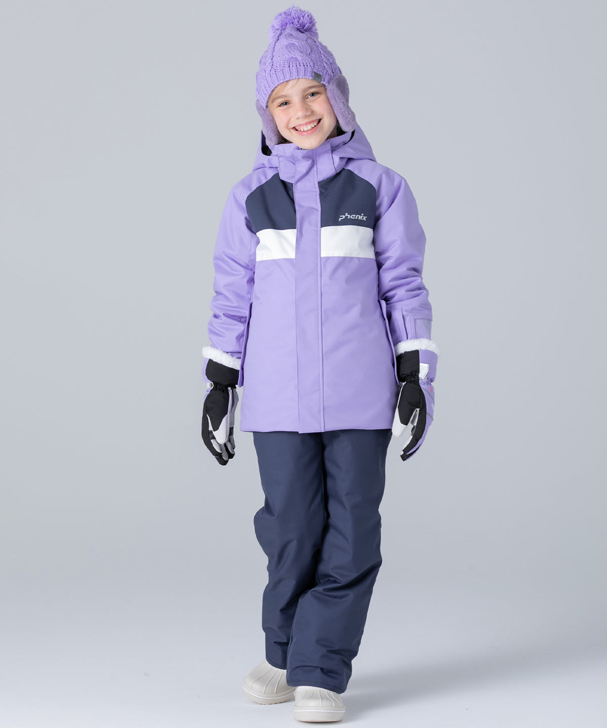 【KIDS/JUNIOR】Round Flap Two-piece ラウンドフラップツーピース /phenixスキーウェア 25AW
