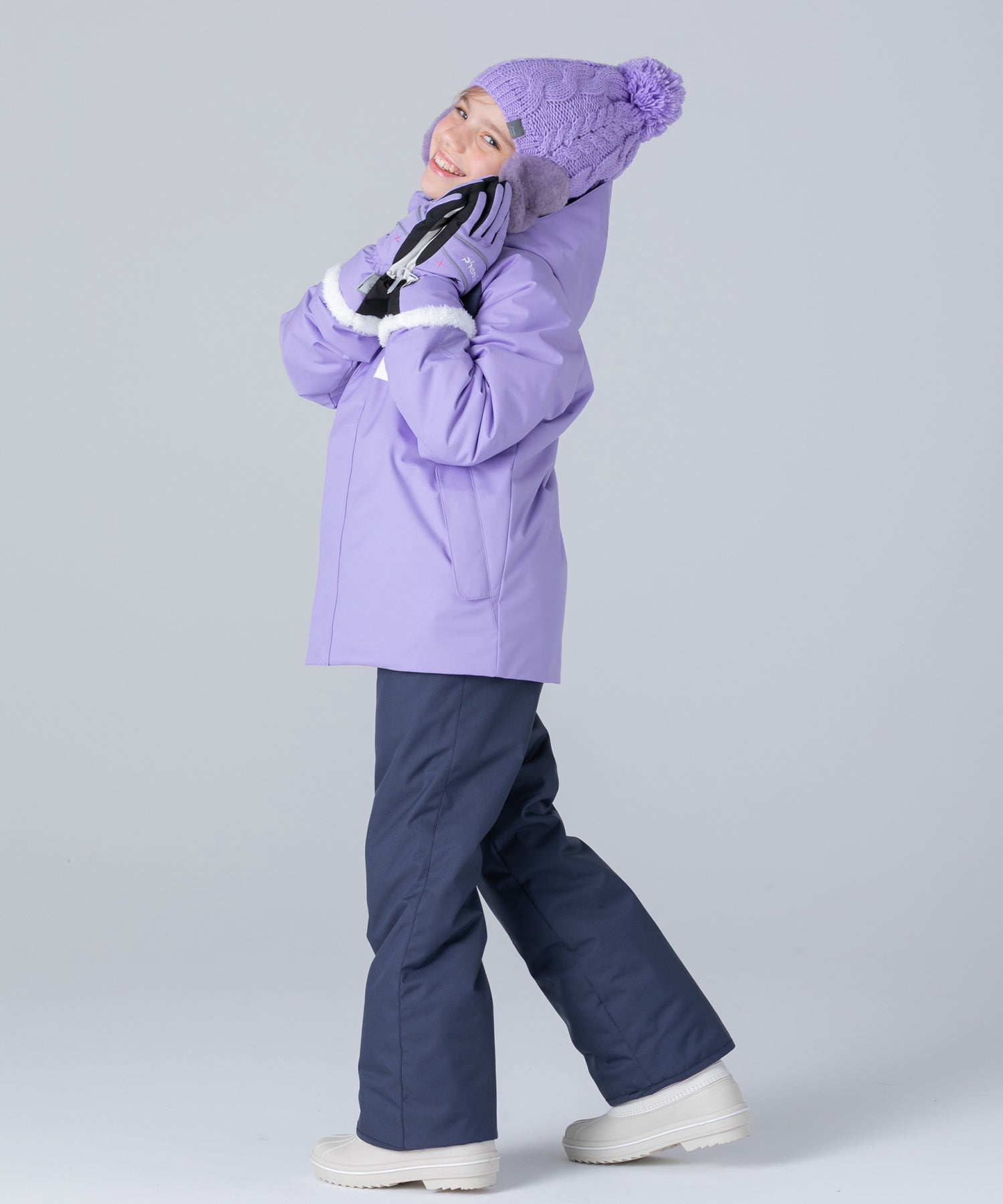 【KIDS/JUNIOR】Round Flap Two-piece ラウンドフラップツーピース / 最大20cmサイズ調整可能  /phenixスキーウェア 25AW