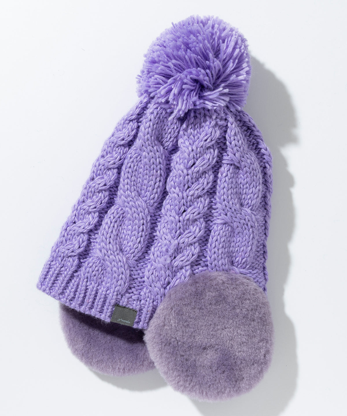 【KIDS/JUNIOR】Low Gauge Earflap Watch Hat  ローゲージイヤーフラップニットハット /phenixスキーウェア 25AW