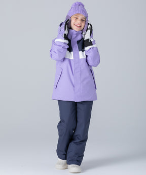 【KIDS/JUNIOR】Round Flap Two-piece ラウンドフラップツーピース / 最大20cmサイズ調整可能  /phenixスキーウェア 25AW