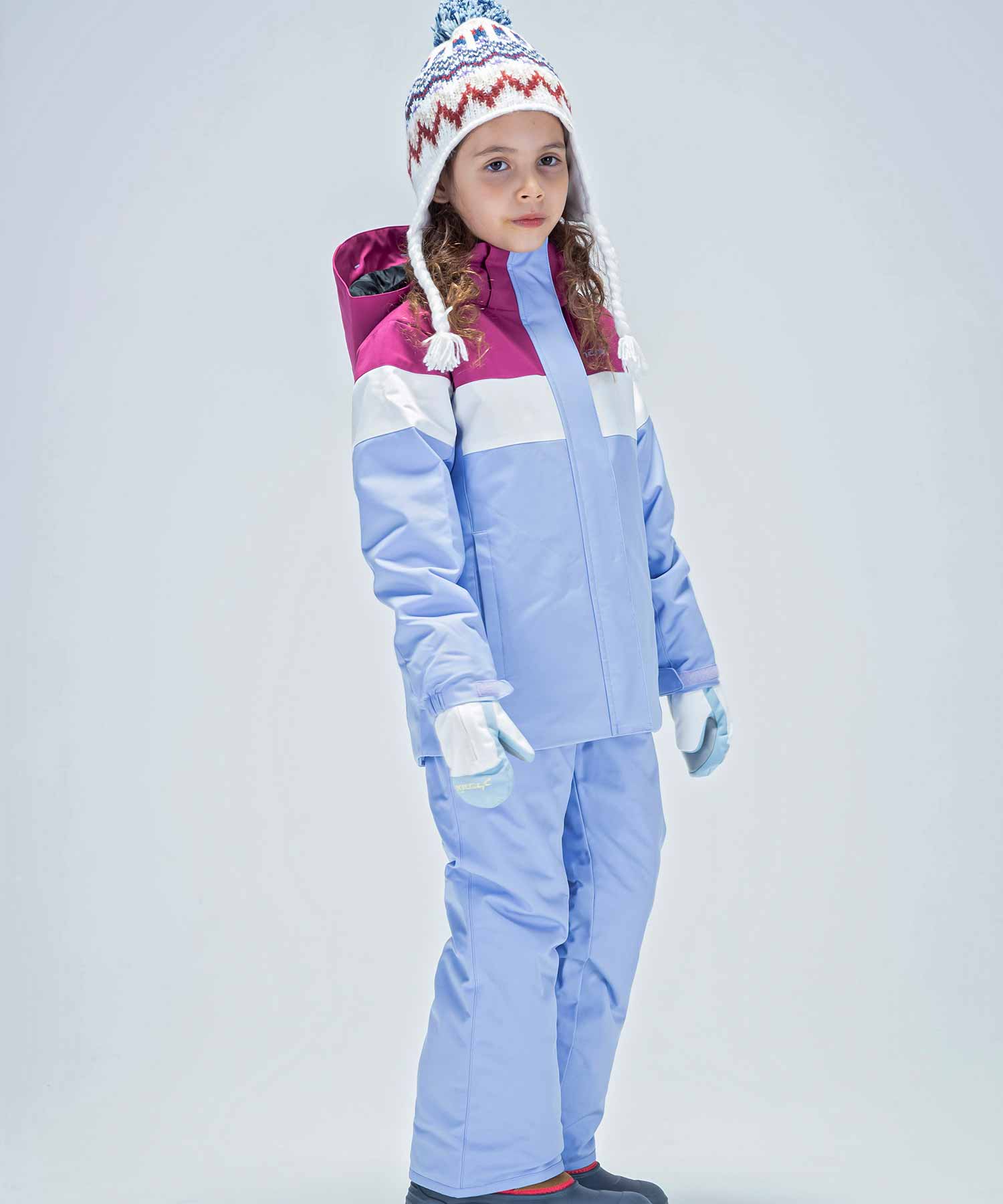 【KIDS/JUNIOR】子供用スキーウェア アウター上下セット ツーピース Ice Tiara Junior Two-piece / Jr  /phenixスキーウェア23AW新作