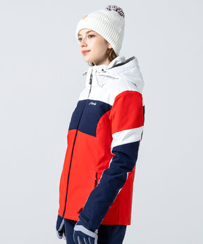 【WOMENS】Shiny Accent Active Jacket シャイニーアクセントアクティブジャケット /  ADVANCE-ACTIVE /phenixスキーウェア 25AW