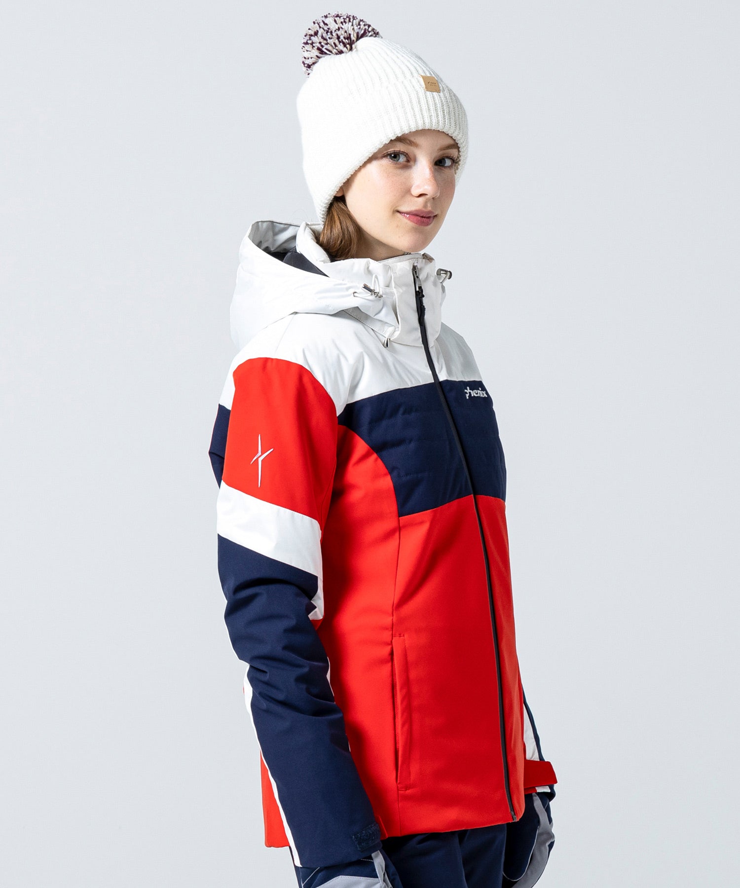 【WOMENS】Shiny Accent Active Jacket シャイニーアクセントアクティブジャケット /  ADVANCE-ACTIVE /phenixスキーウェア 25AW