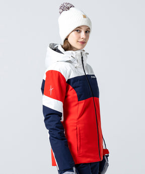 【WOMENS】Shiny Accent Active Jacket シャイニーアクセントアクティブジャケット /  ADVANCE-ACTIVE /phenixスキーウェア 25AW