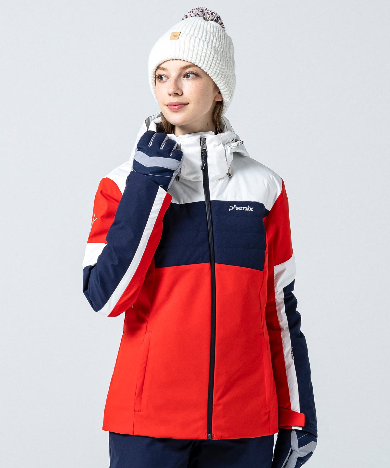 【WOMENS】Shiny Accent Active Jacket シャイニーアクセントアクティブジャケット /  ADVANCE-ACTIVE /phenixスキーウェア 25AW